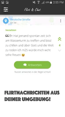 Flirten & Chatten android App screenshot 0